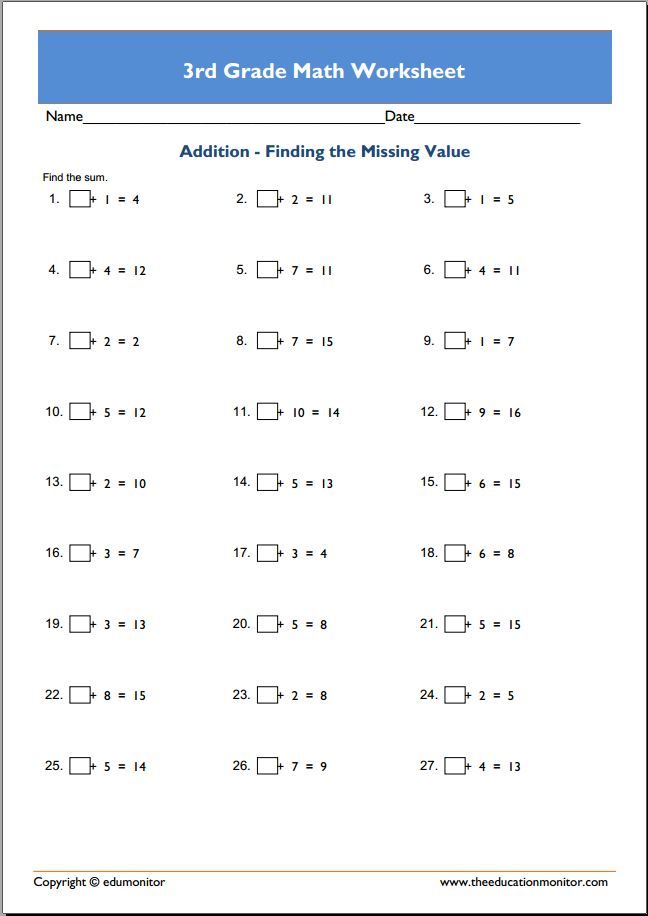 3rd grade math worksheets pdf edumonitor 3rd grade math worksheets