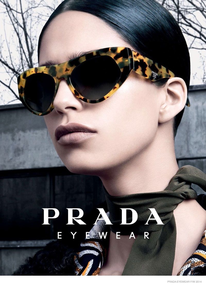 Prada Fall/Winter 2014 Eyewear Campaign Photos | Prada eyewear ...