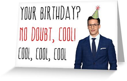 Brooklyn 99 Birthday Meme - Captions Cute Viral