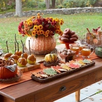 34. Fall #Party Decor - 46 Eye-Catching Party #Decorations for Your ...