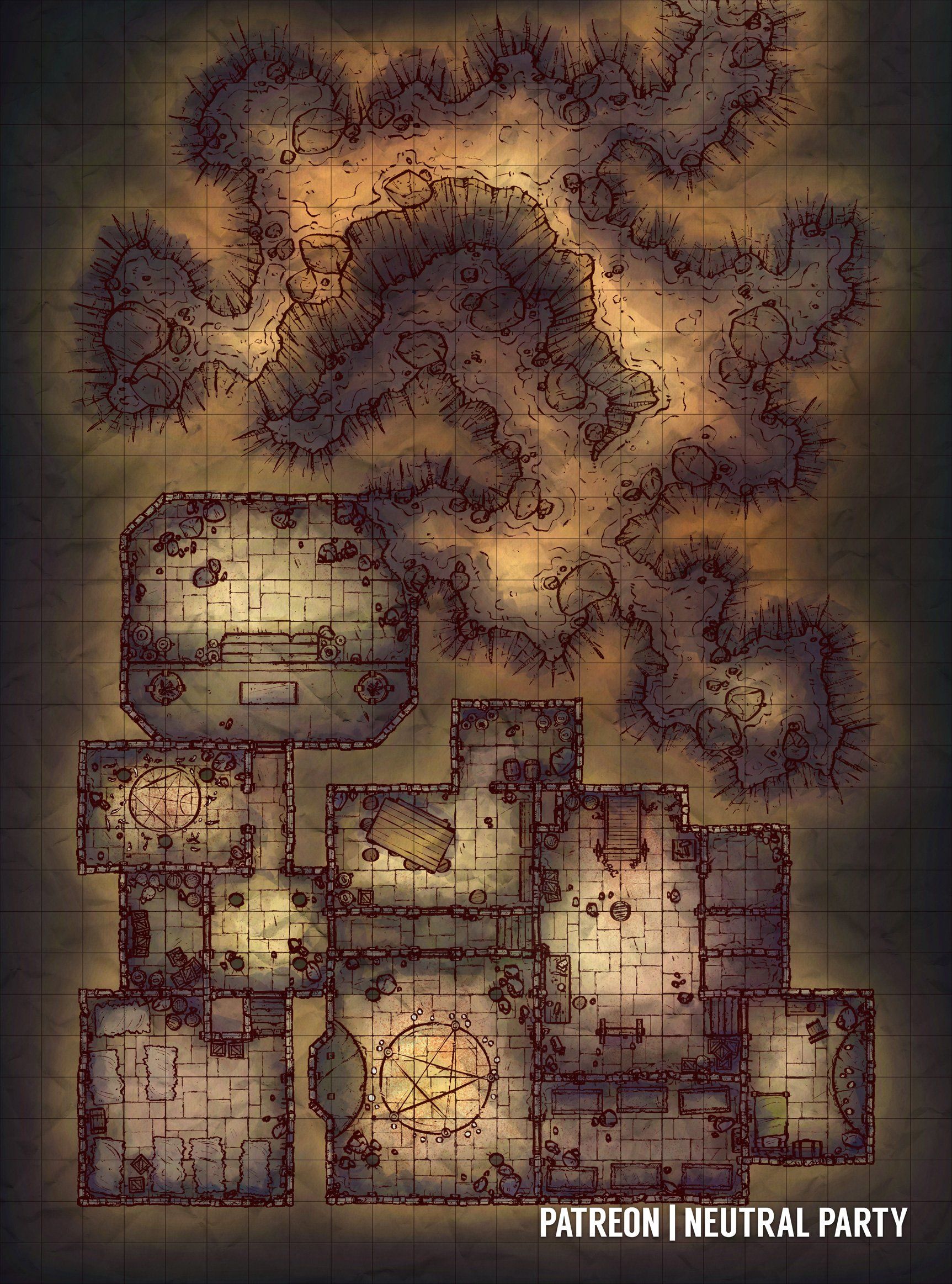 Some Forest Battlemaps I Done Made Battlemaps Fantasy - vrogue.co