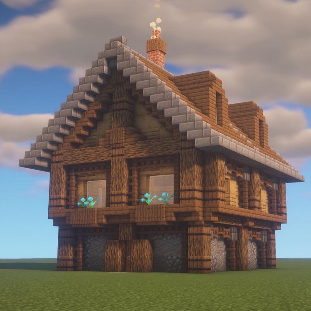 Minecraft Builds & Creations on Instagram: “Awesome medieval house! I ...