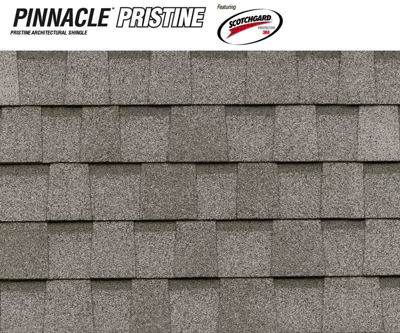 Dimensional Shingles - Pinnacle Pristine | Atlas Roofing Oyster Tin ...