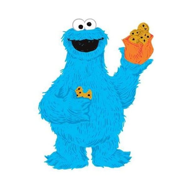 York Wallcoverings RMK2627GM Sesame Street - C is for Cookie Monster ...