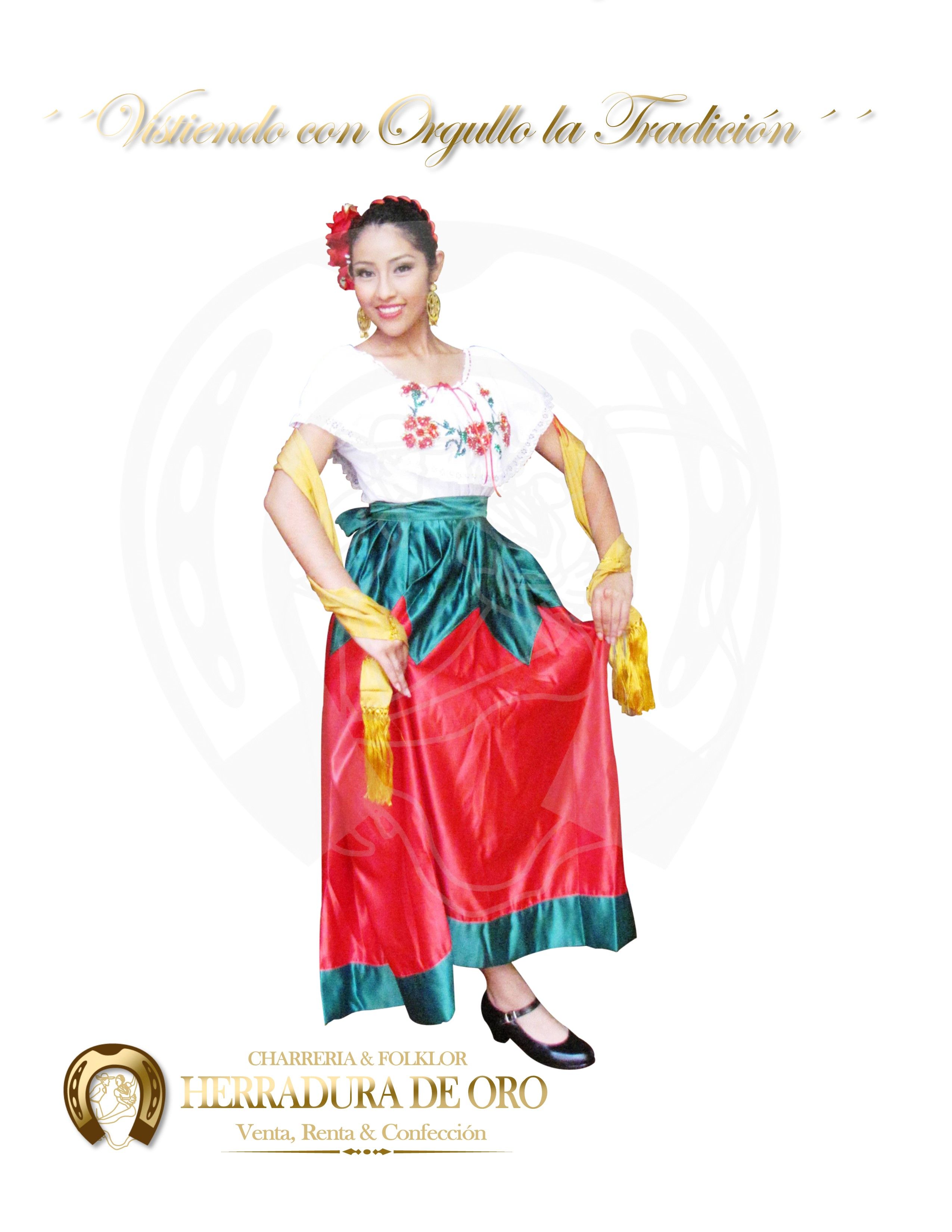 Traje folklorico del estado de Guanajuato #9399 Venta, renta y ...