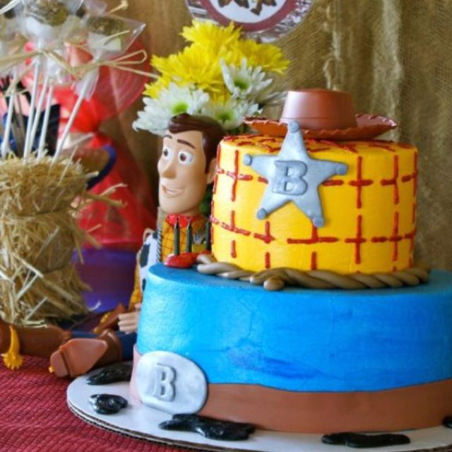 Woody themed birthday party Woody Birthday, Birthday Toys, Toy Story ...