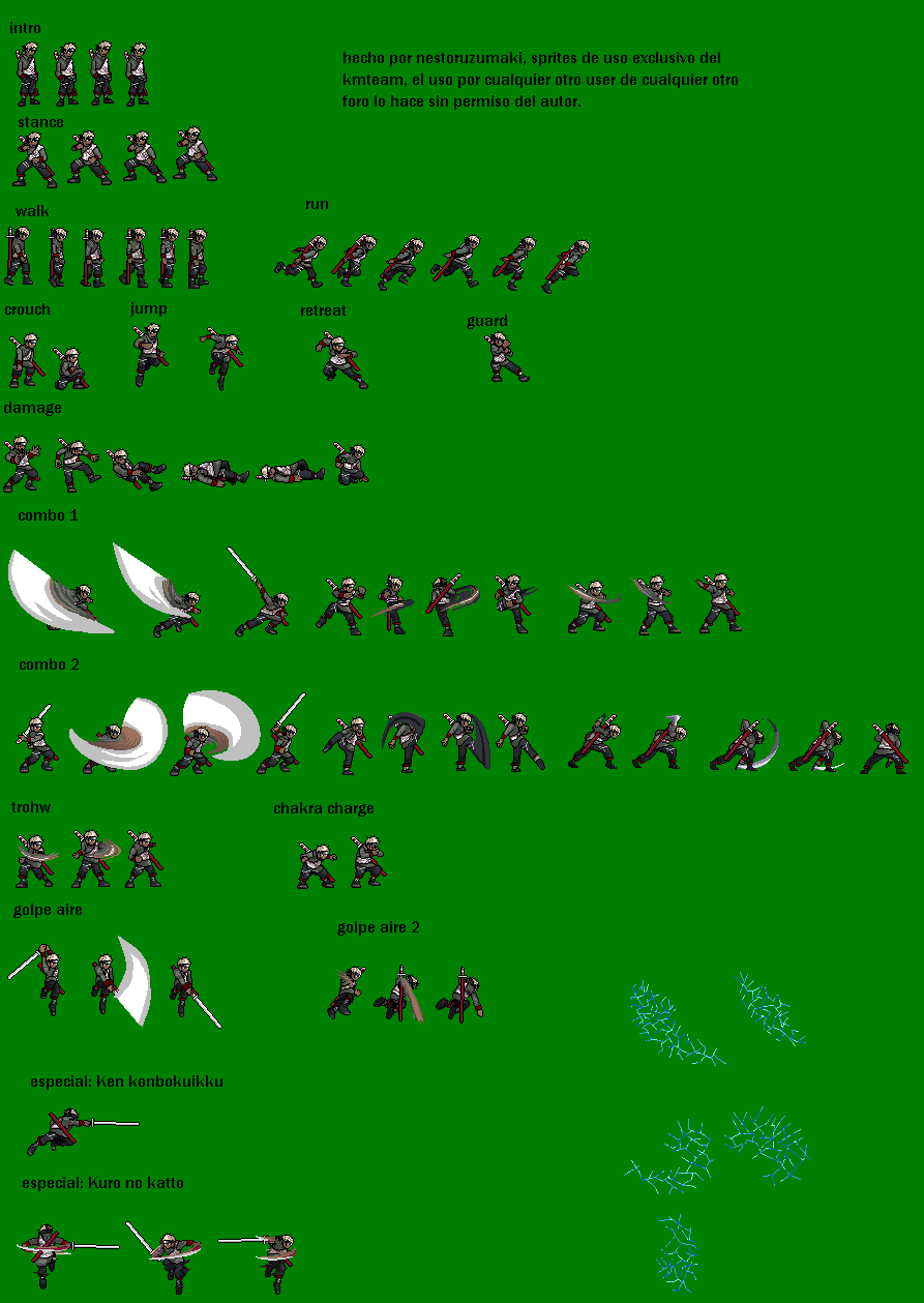 Omoi Sprite Sheet by DanteWreckmen-999 Fantasy World, Fantasy Art ...