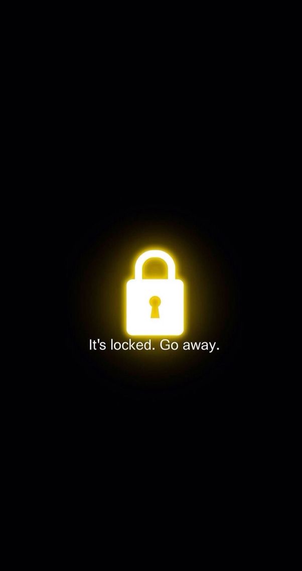 Go away | Funny lock screen wallpaper, Phone lock screen wallpaper ...