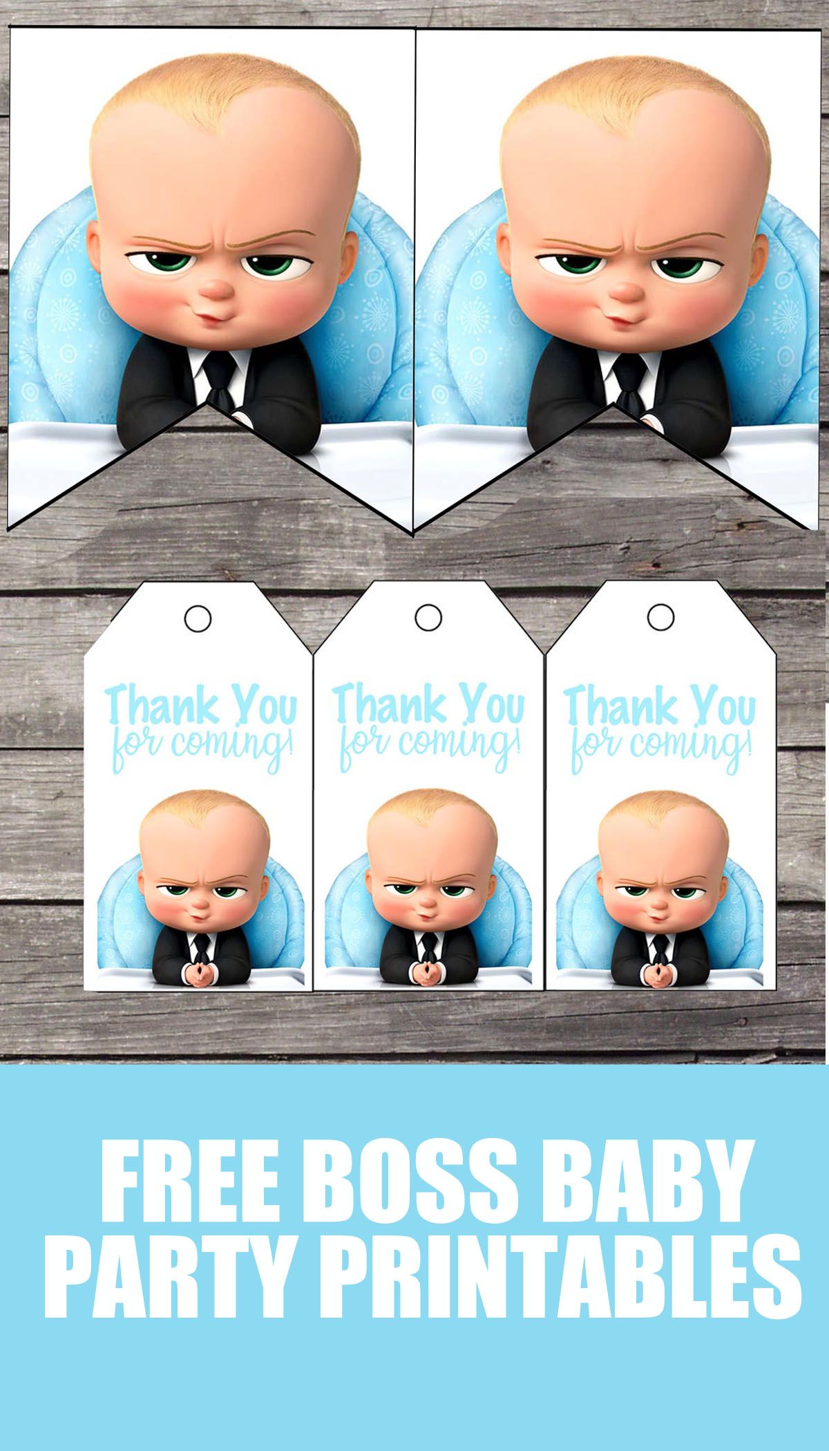 Free Printable Boss Baby Template