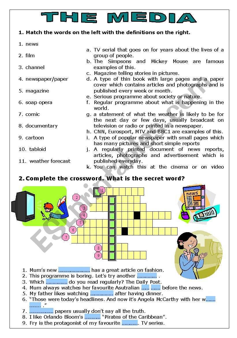 Mark Twain Media Worksheets