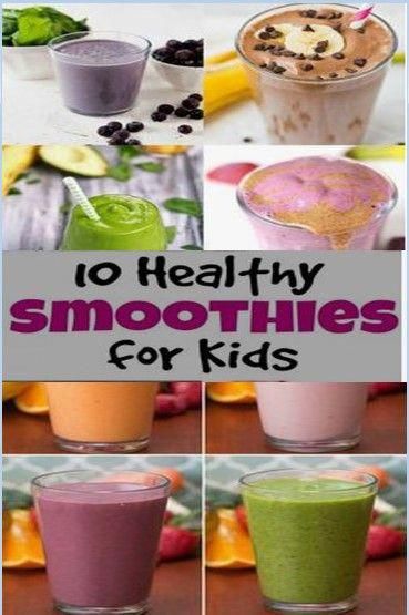 Fruit Smoothies Your Kids Will Love | Healthy smoothies for kids ...