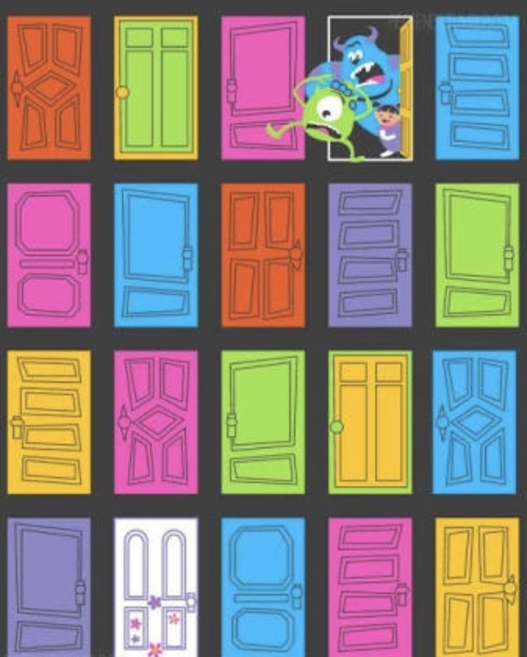 Monsters Inc Door Diy