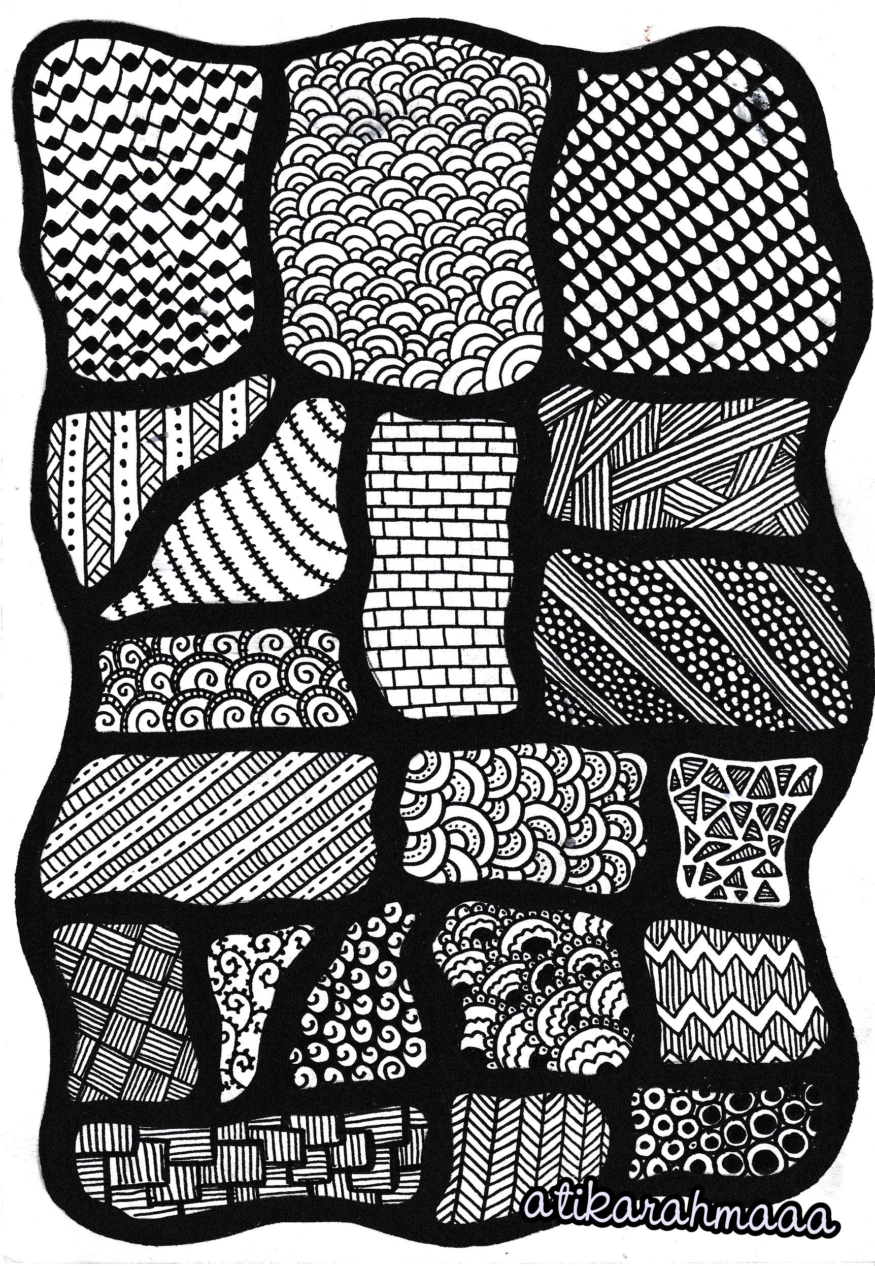 Free Printable Zentangle Patterns