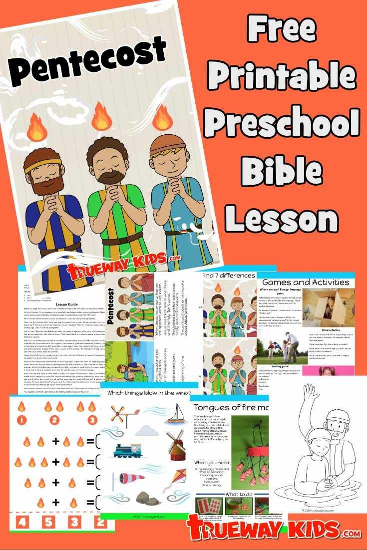 Preschool Bible Lessons, Bible Lessons For Kids, Bible Activities ...