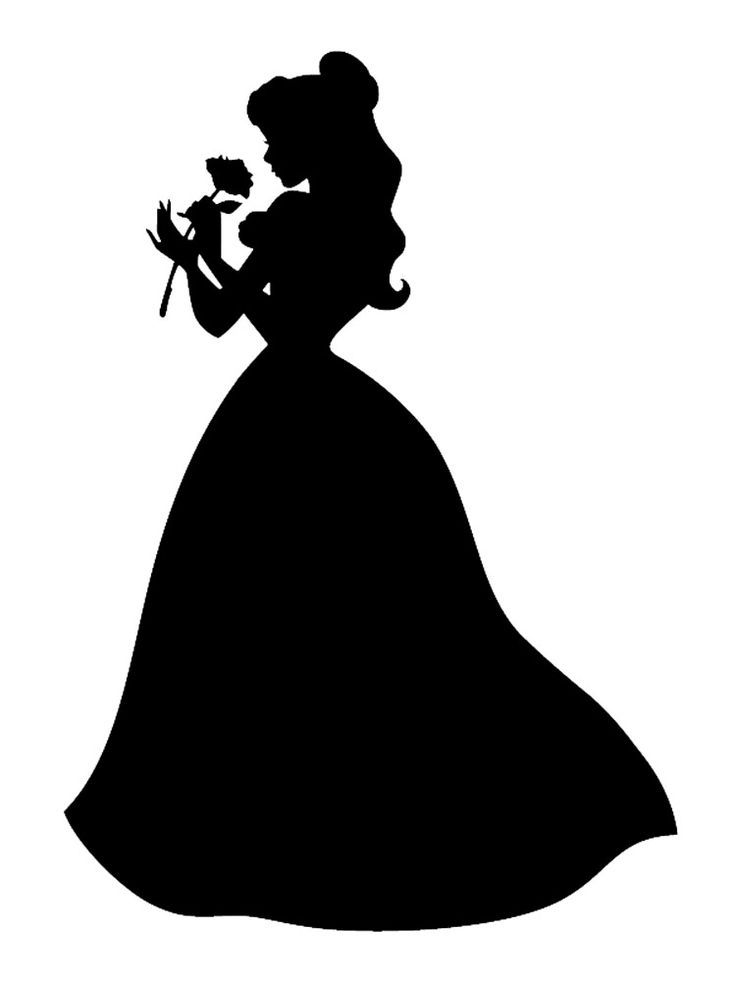 Disney Silhouette Art, Disney Silhouettes, Princess Silhouette ...