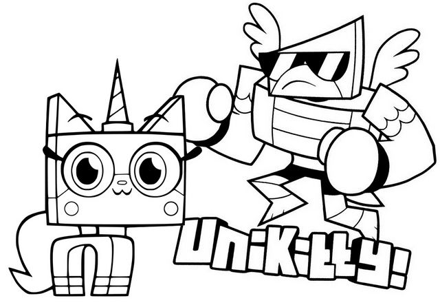 22+ Unikitty Coloring Pages Online