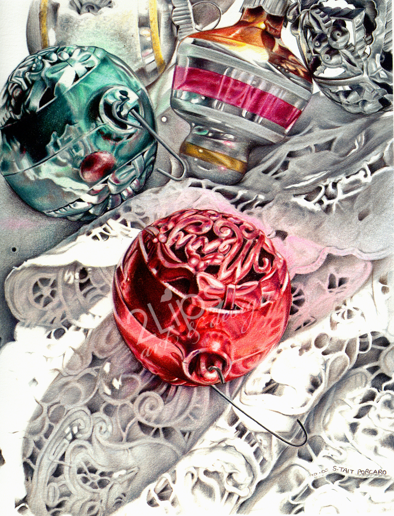 Still Life Fine Art in Colored Pencil | Susan Tait Porcaro Colored ...