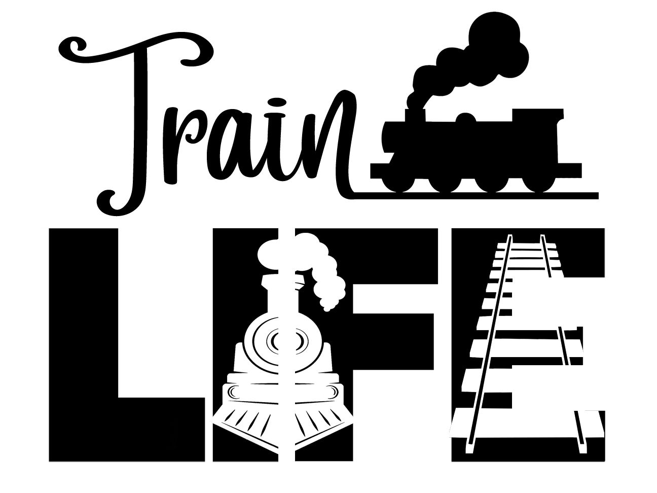 Train Clip Art SVG