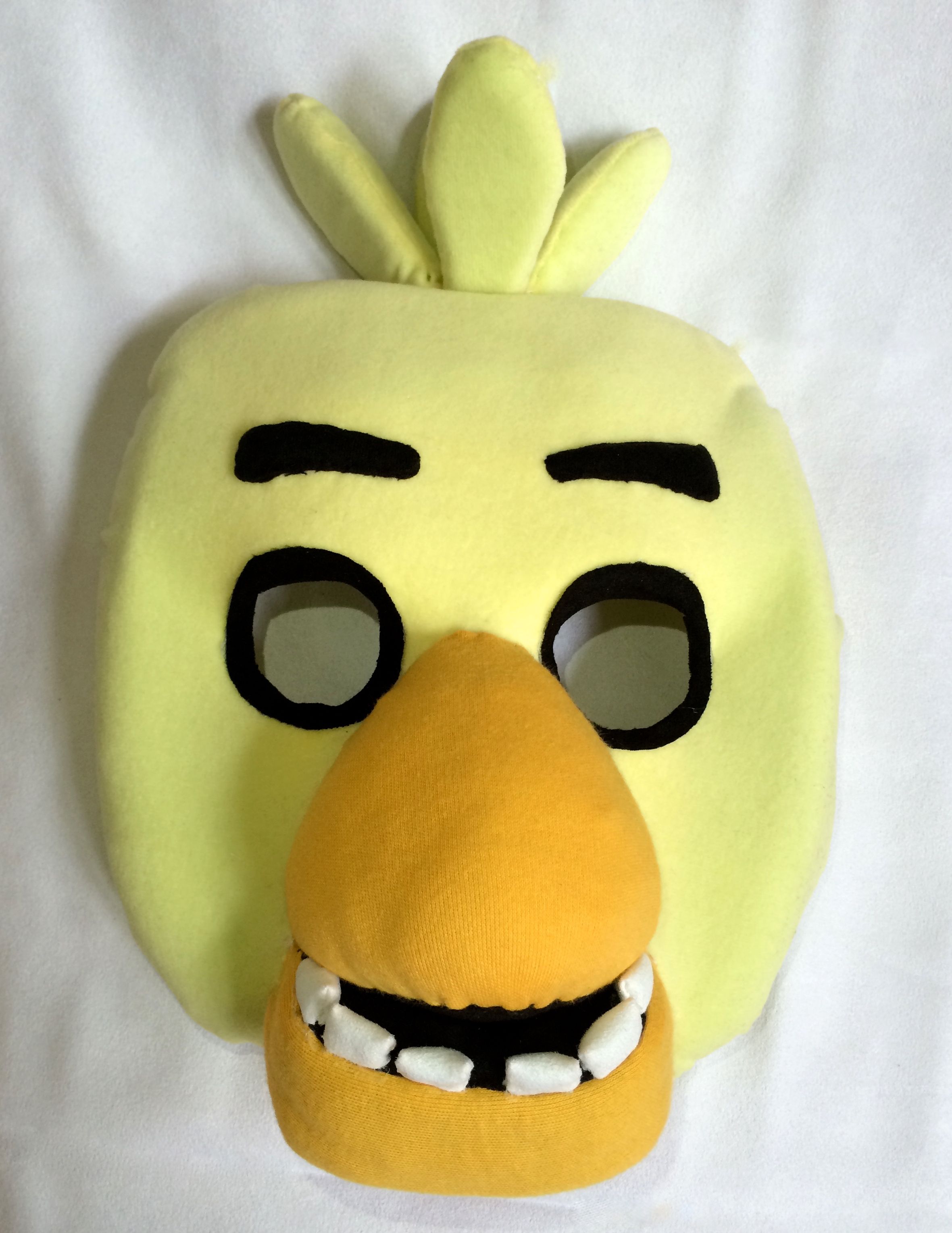 Five Nights At Freddy's FNAF Chica Mask Fnaf Costume, Fnaf Cosplay ...