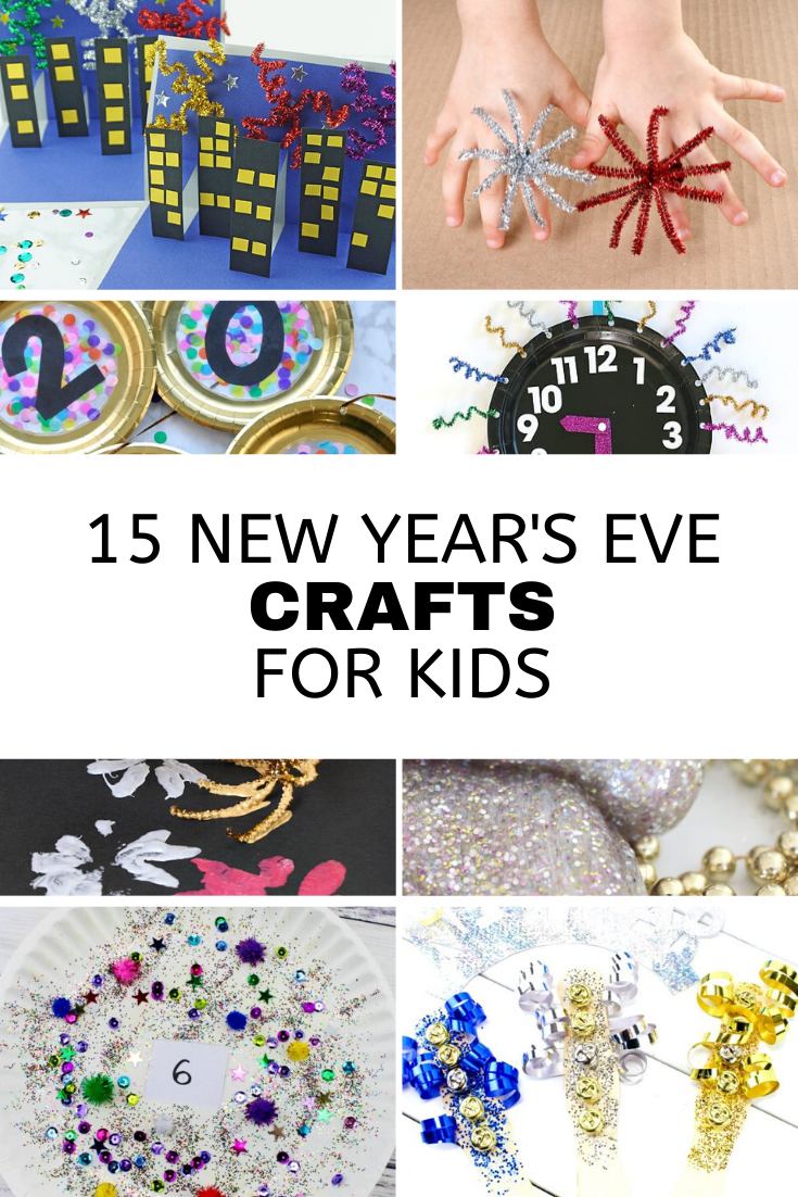 15 New Year's Eve Crafts for Kids | Kara's Party Ideas New Year's Eve ...