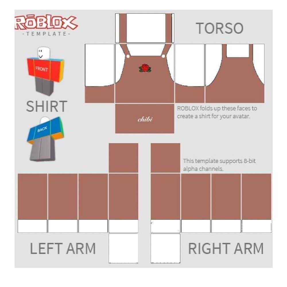 Roblox Shirt Template Aesthetic - Printable Template Calendar image.