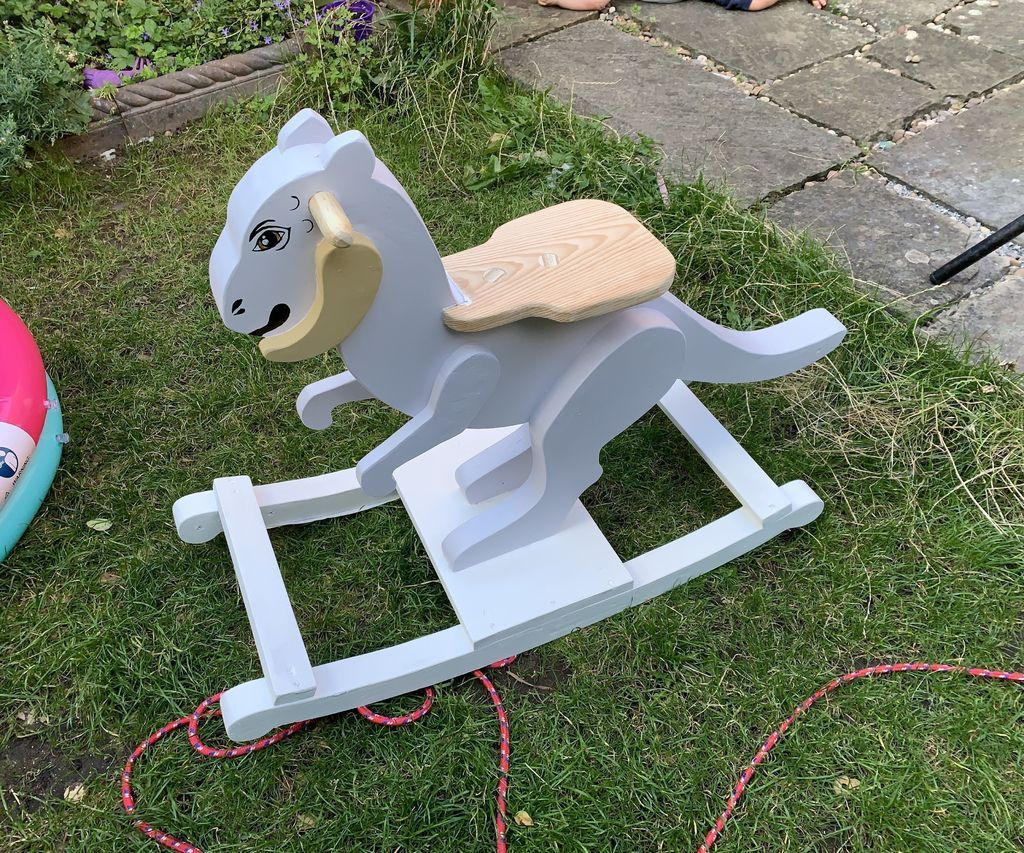 TaunTaun Wooden Rocking Horse Wooden rocking horse 