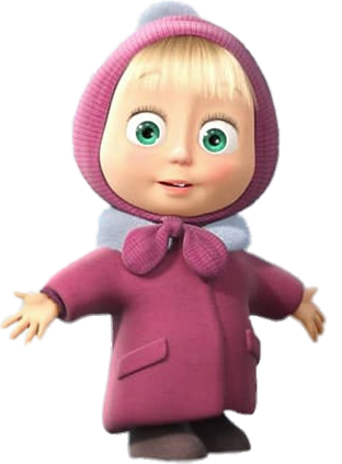 Masha astonished | Marsha and the bear, Masha and the bear, Cute ...