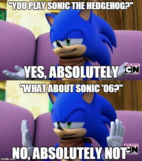 Yes, Absolutely Not Meme Generator | Sonic, Sonic the hedgehog, Sonic funny