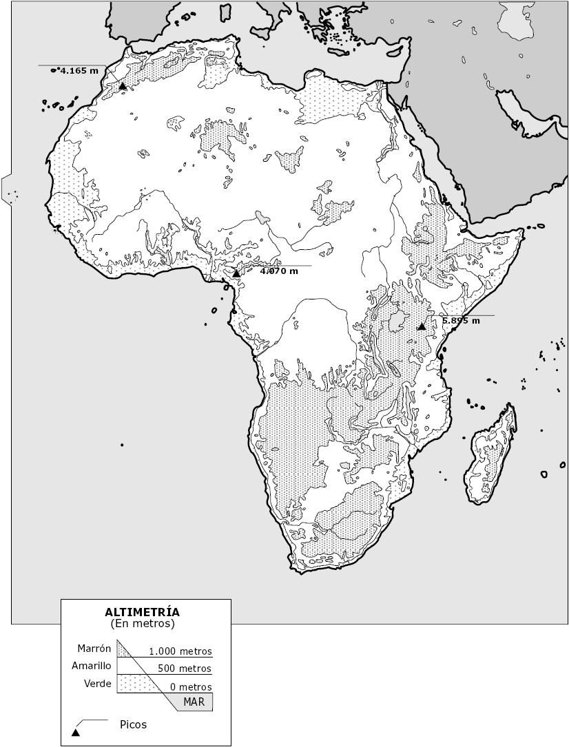 mapa físico de áfrica mudo - Resultados de Yahoo España en la búsqueda ...