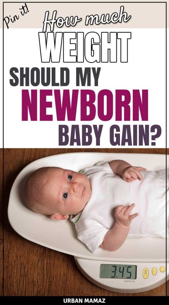 How much weight should my newborn baby gain? | My newborn baby, Newborn ...