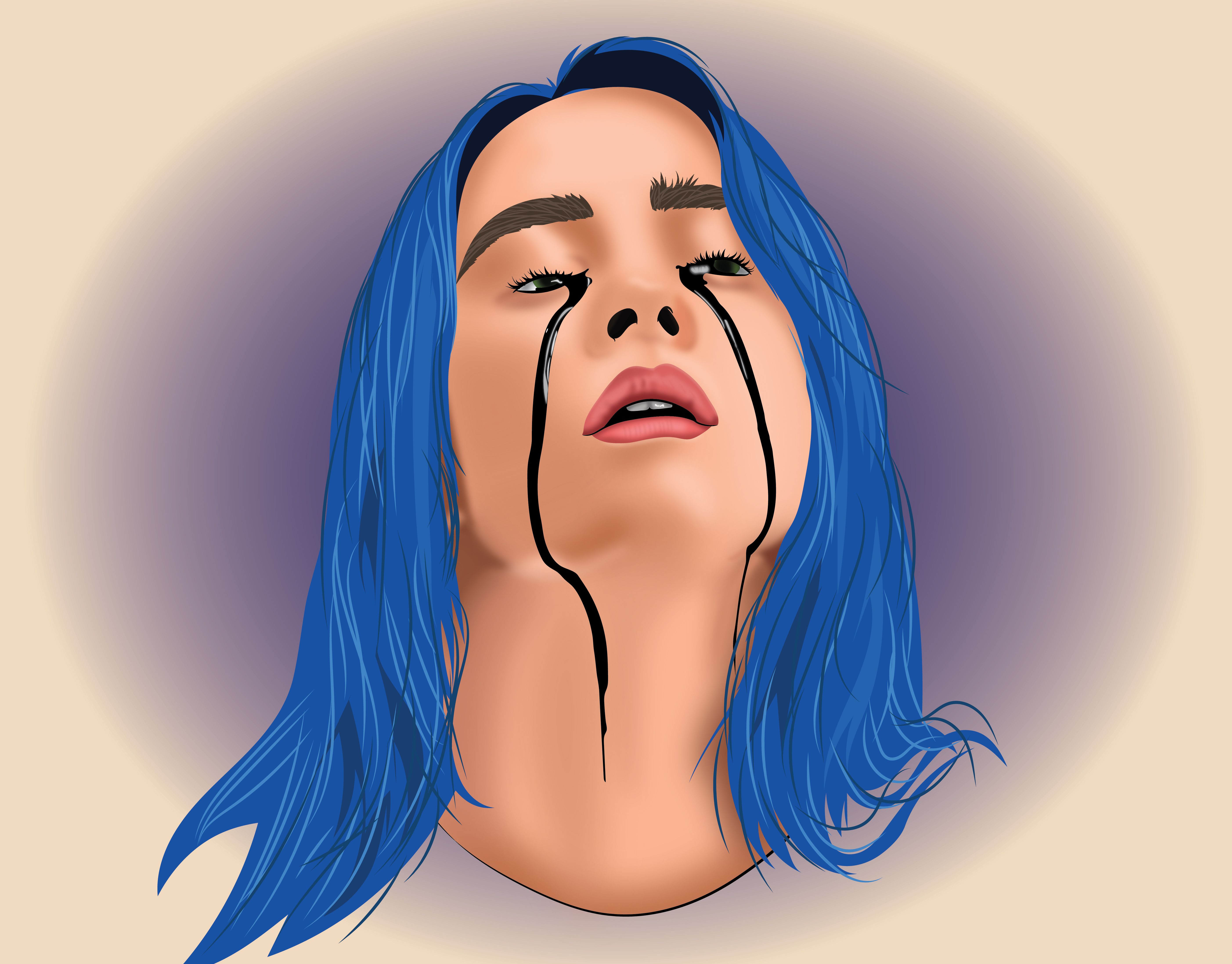 Billie Eilish Cartoon Drawing - Drawing.rjuuc.edu.np