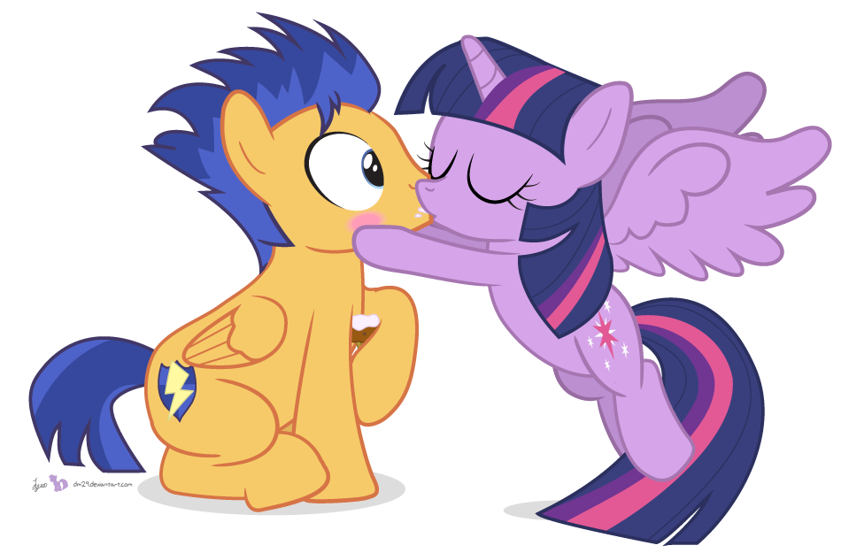 Rainbow dash kiss twilight sparkle my little pony - ultrabatman