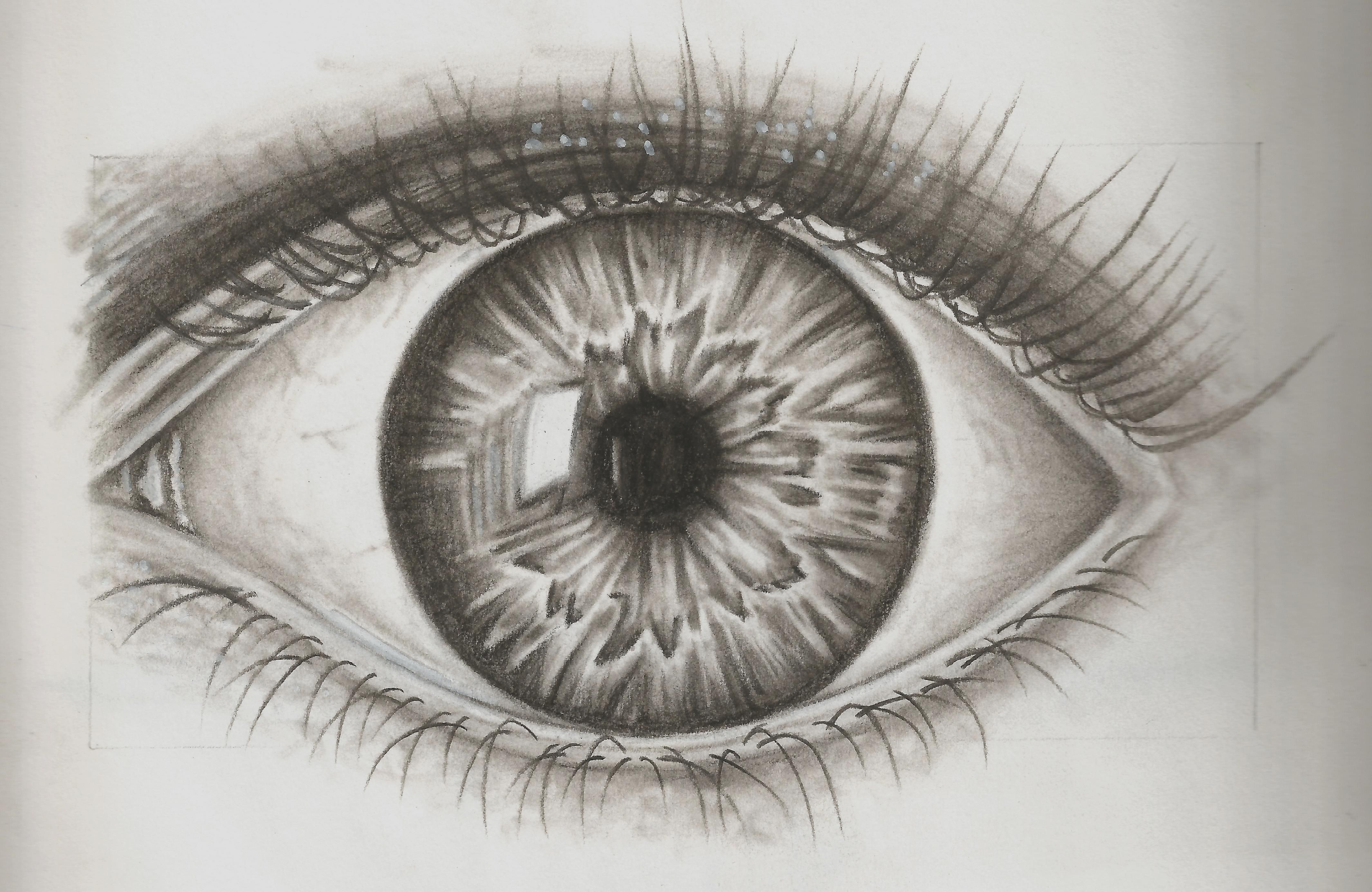 25 Idea How To Draw A Realistic Eye Sketch With Creative Ideas - Sketch ...