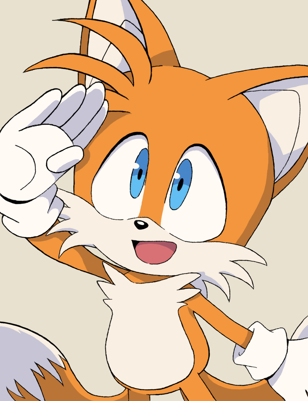 Draw Tails From Sonic - Drawing.rjuuc.edu.np