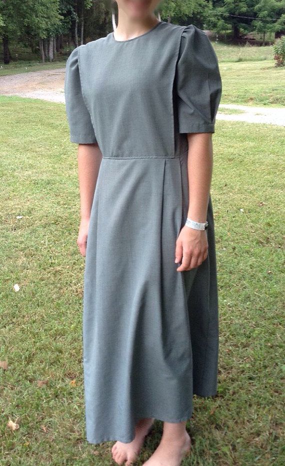 Modest Mennonite Cape Dress Etsy Cape dress, Amish dress, Modest