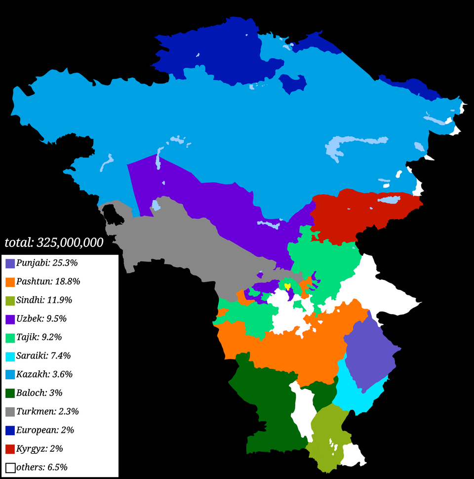 A Ethnic Map Of Stanistan : imaginarymaps Fantasy Map Generator ...