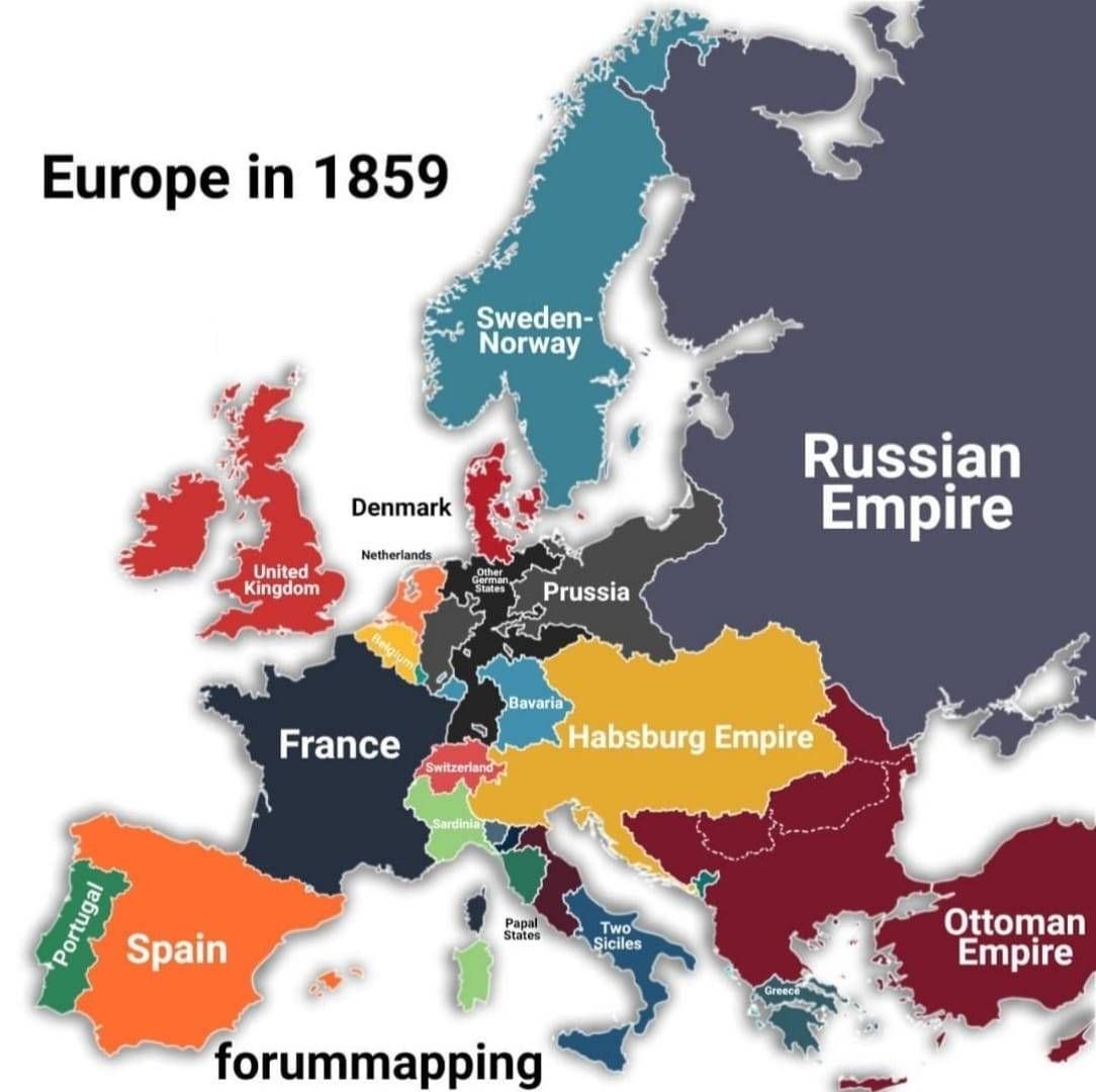 World History Facts, History Jokes, European Map, European History ...