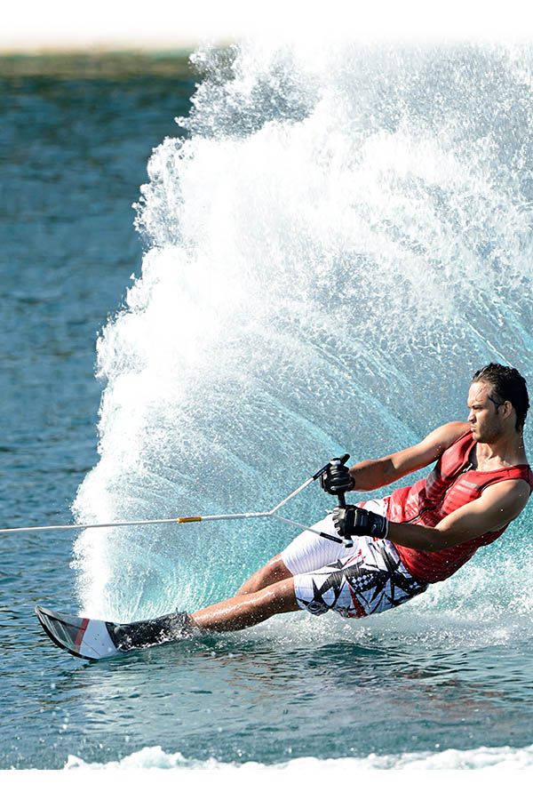 Slalom Water Skiing watercolor Pinterest Kitesurfing and Surf