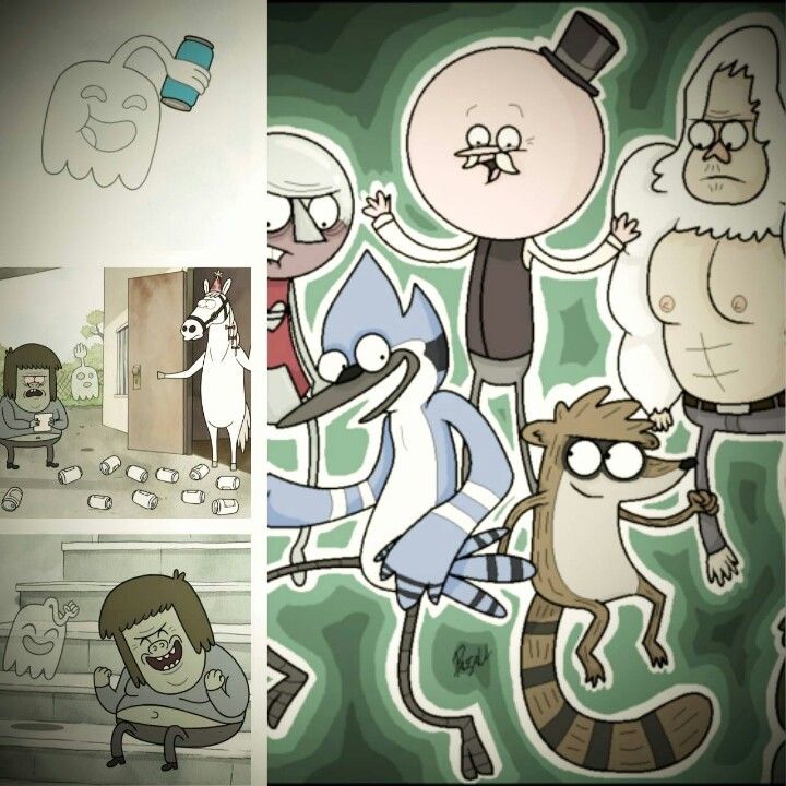 Regular Show characters | Regular show, Nerdy, Home decor decals