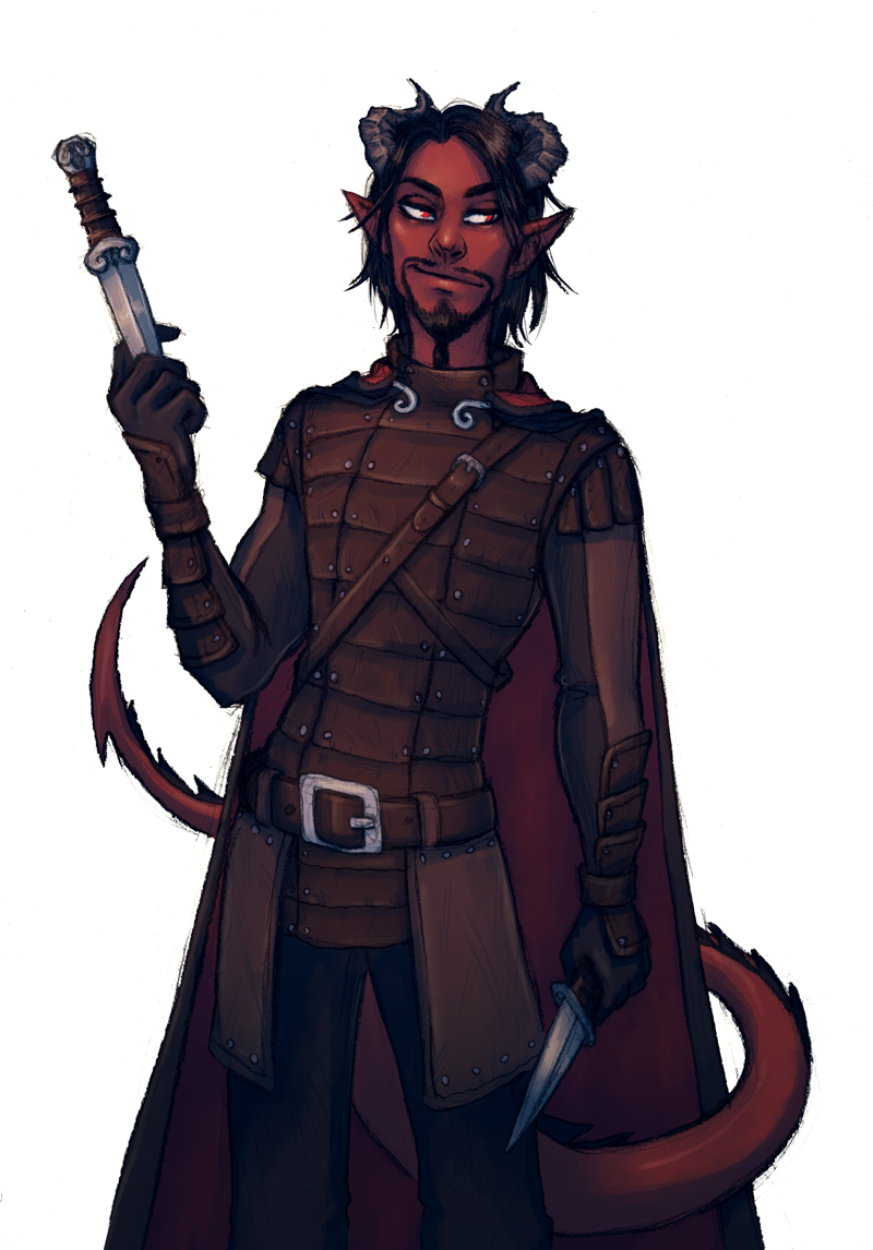 Tiefling Rogue Rpg Character, Character Creation, Character Portraits ...