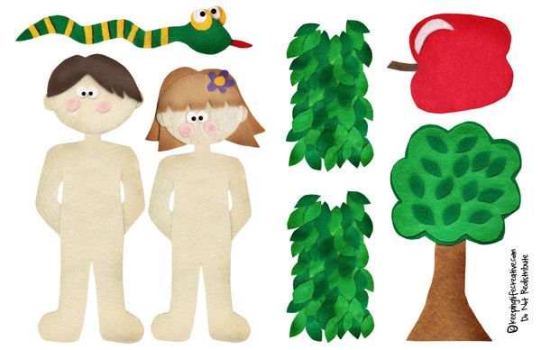 Adam and eve bible crafts with a printable – Artofit