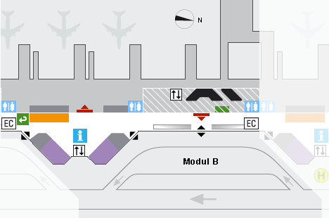 Munich Airport Terminal 1 Plan Planer, Munich Airport, Airports ...