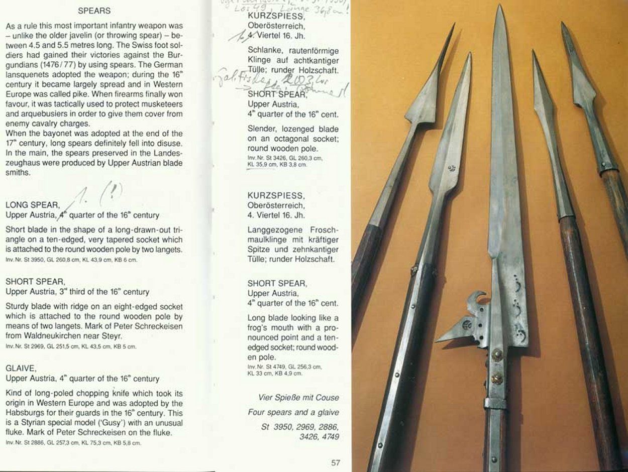 Ethnographic Arms & Armour - How pikes/lances were made 500 years ago ...