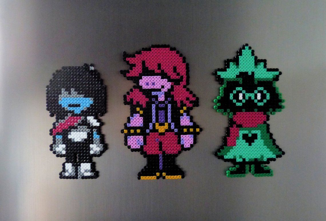 Deltarune Delta Rune Undertale Kris Susie Ralsei fridge | Etsy Kandi ...