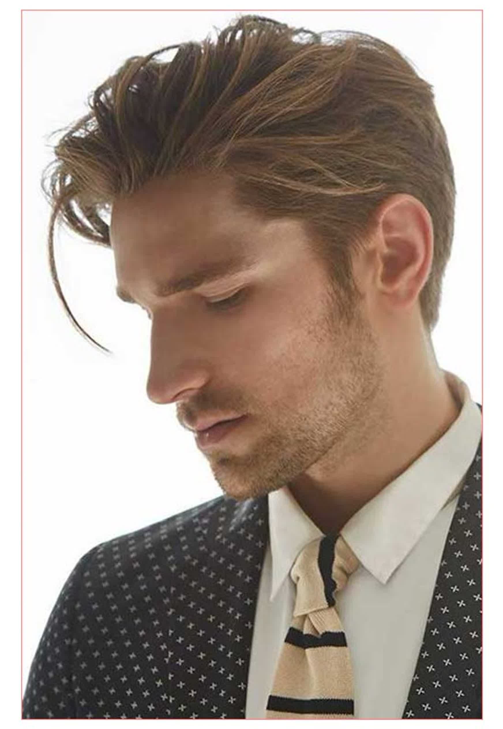 Unique Long On top Short On Sides Hairstyles Men Mens medium length