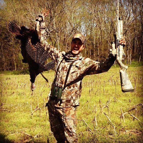 Buck Commander Luke Bryan and his first turkey of the 2013 season ...