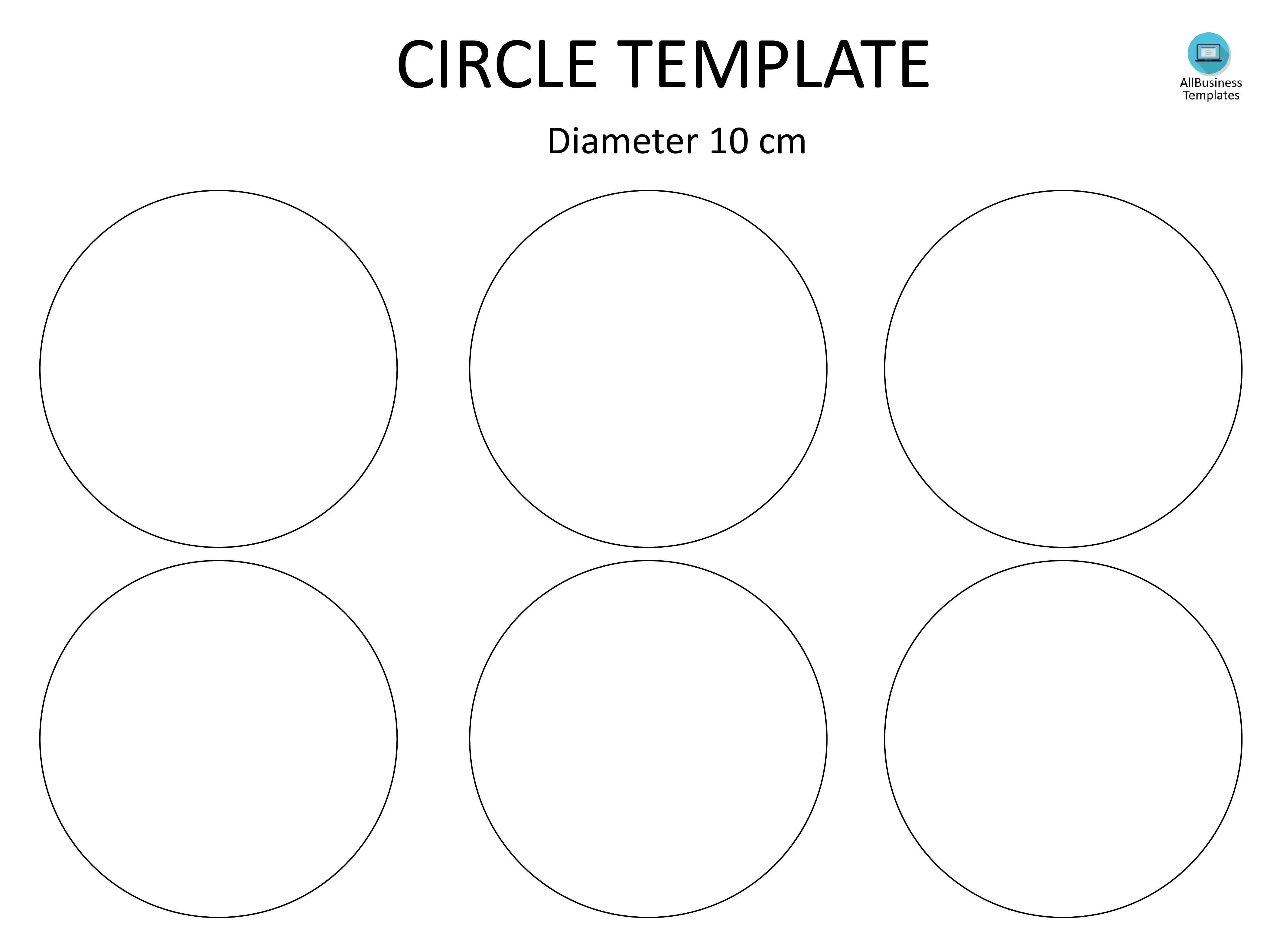 Free Printable Circle Template - Customize and Print