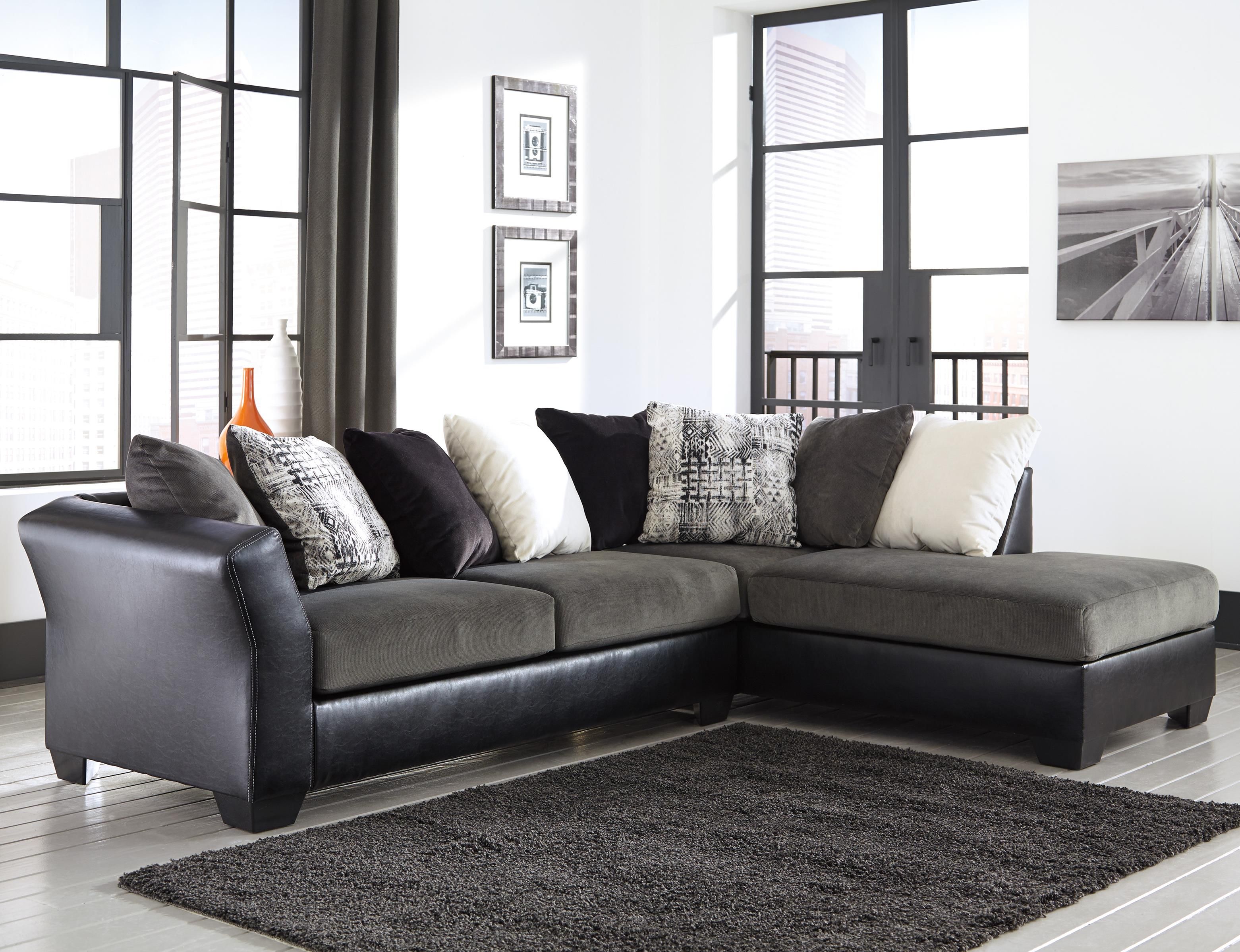 Armant 2 Piece Sectional With Right Chaise By Signature Design By