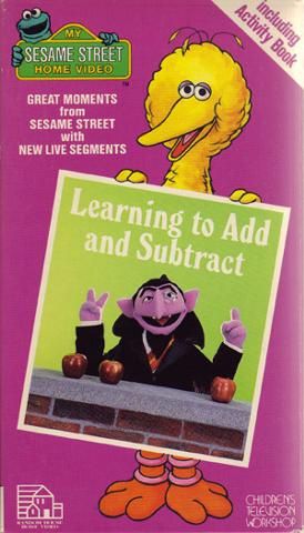 Sesame Street Math VHS