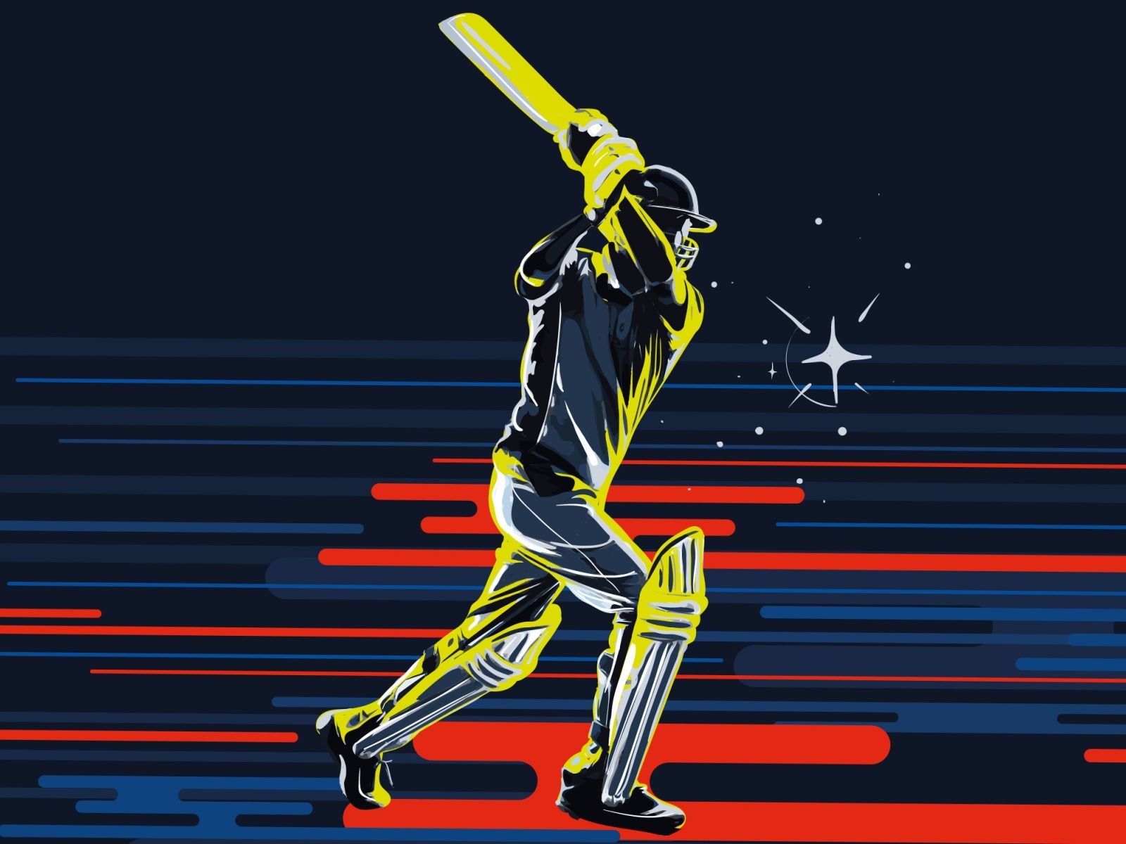 Sports Illustration Series #1 - Cricket | Sport illustration, Cricket  poster, Cricket wallpapers